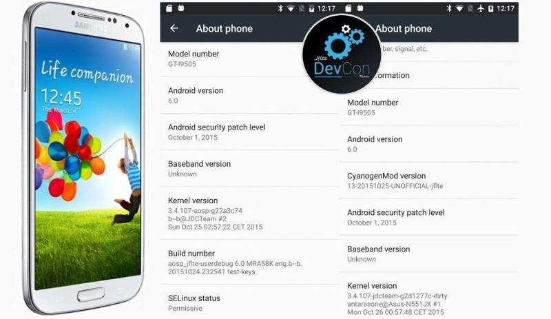 Galaxy S4 CM13 Marshmallow ROM