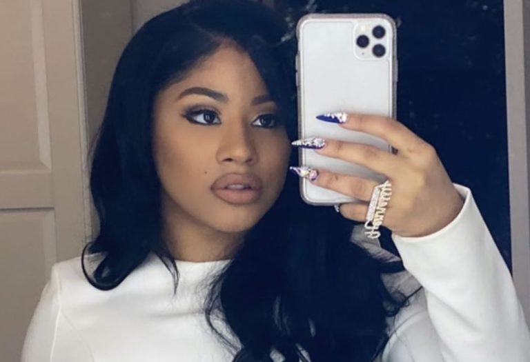 Cardi B’s Sister Hennessy Carolina Showed Her Insane Body in Black and Red Latex