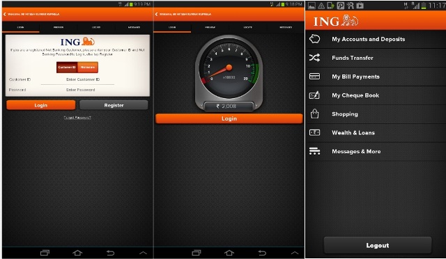 ING Vysya Bank Official App