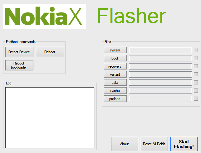 Nokia X Flasher