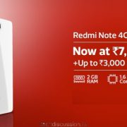 Redmi Note 4G Price Cut