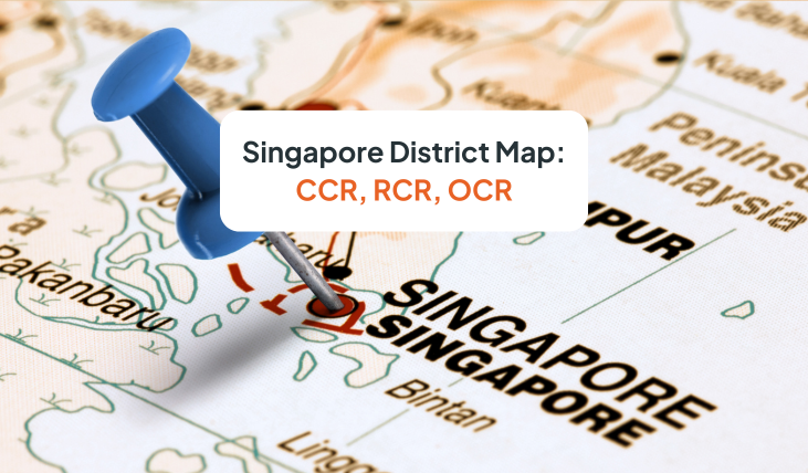 Singapore District Map